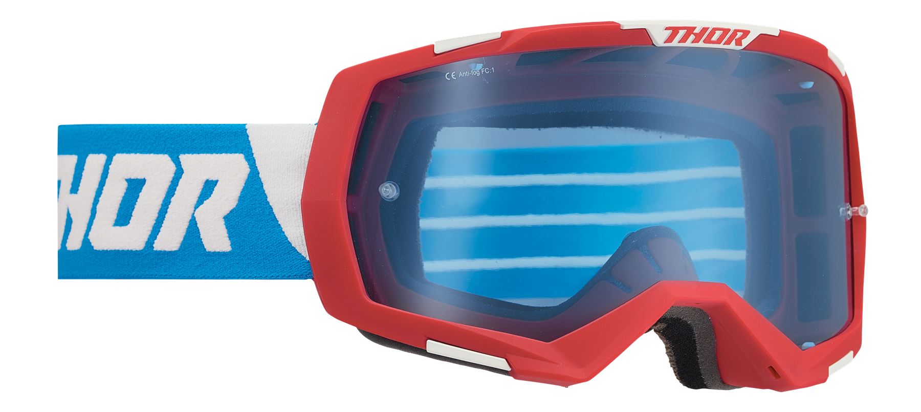 Thor 2024 Goggles Regiment Red White Blue